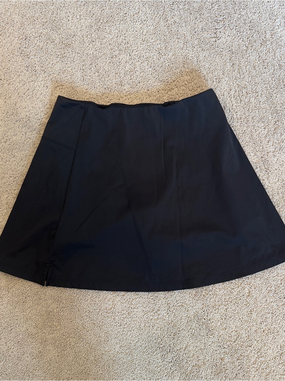 Women’s black athletic skirt